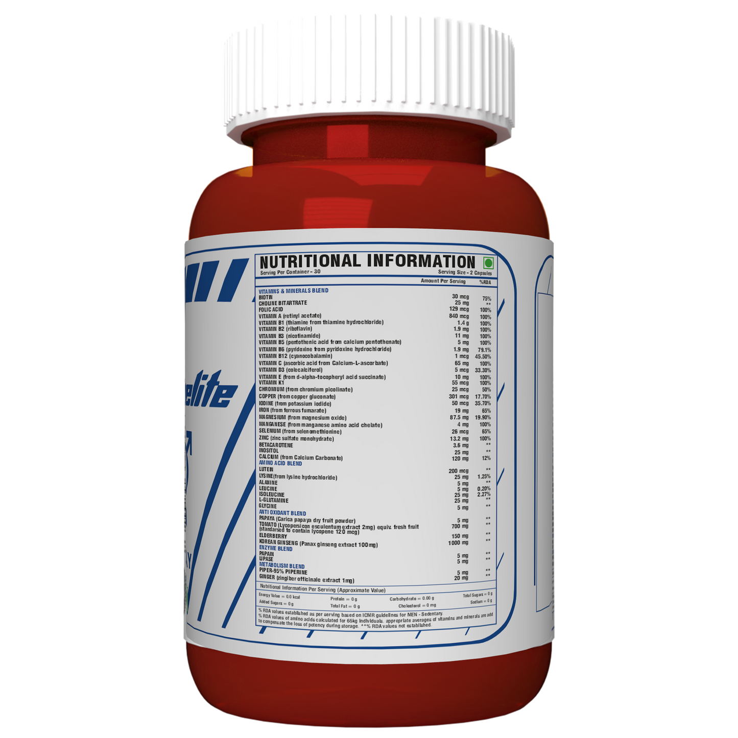 Multi Vit Men – 60 Vegetarian Capsules