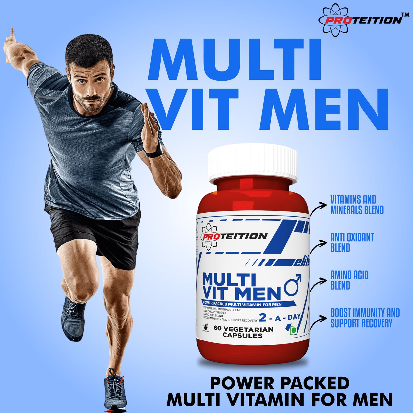 Multi Vit Men – 60 Vegetarian Capsules
