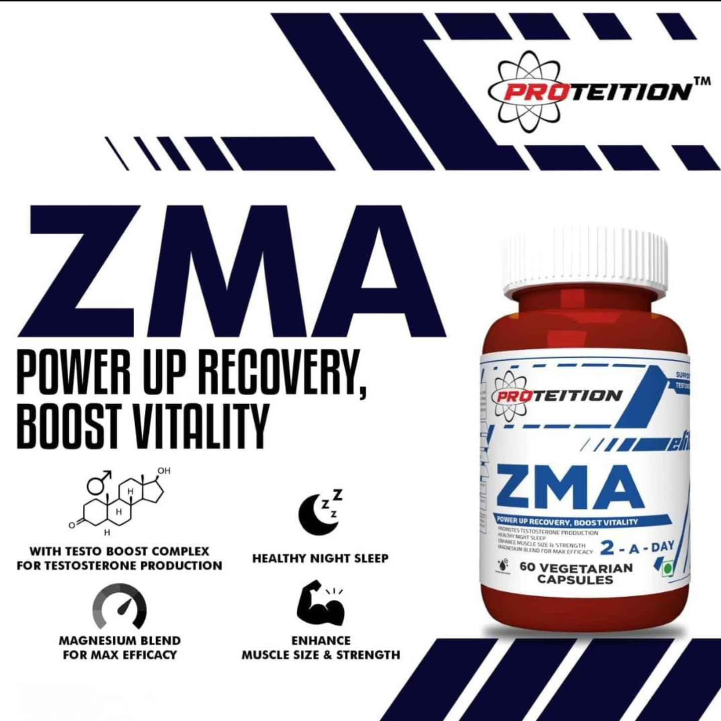 Proteition ZMA – Power Up Recovery & Boost Vitality