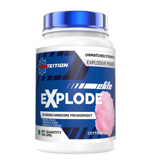 Explode  Pre Workout  (Cotton Candy, 450g)