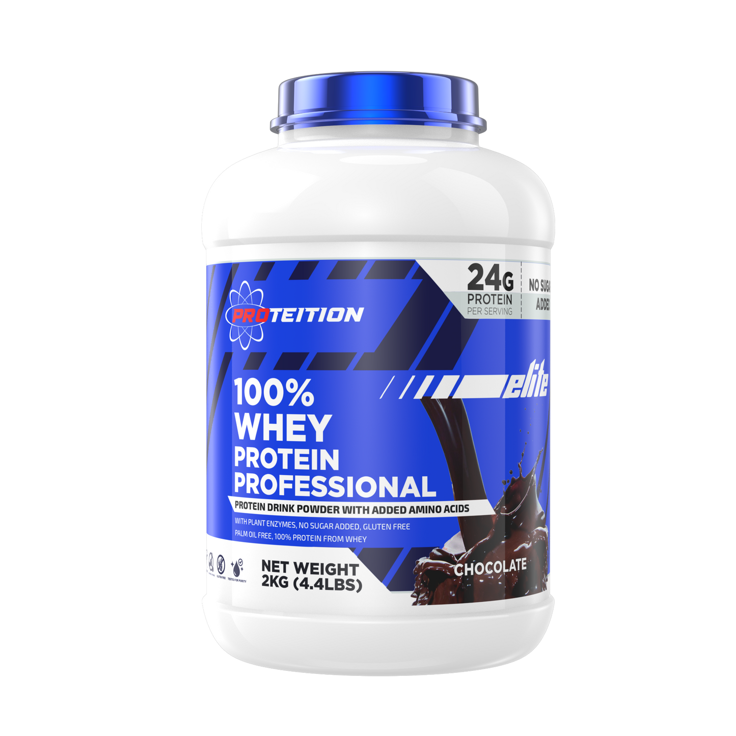 Proteition Elite 100% Whey Protein Professional with FREE SHAKER