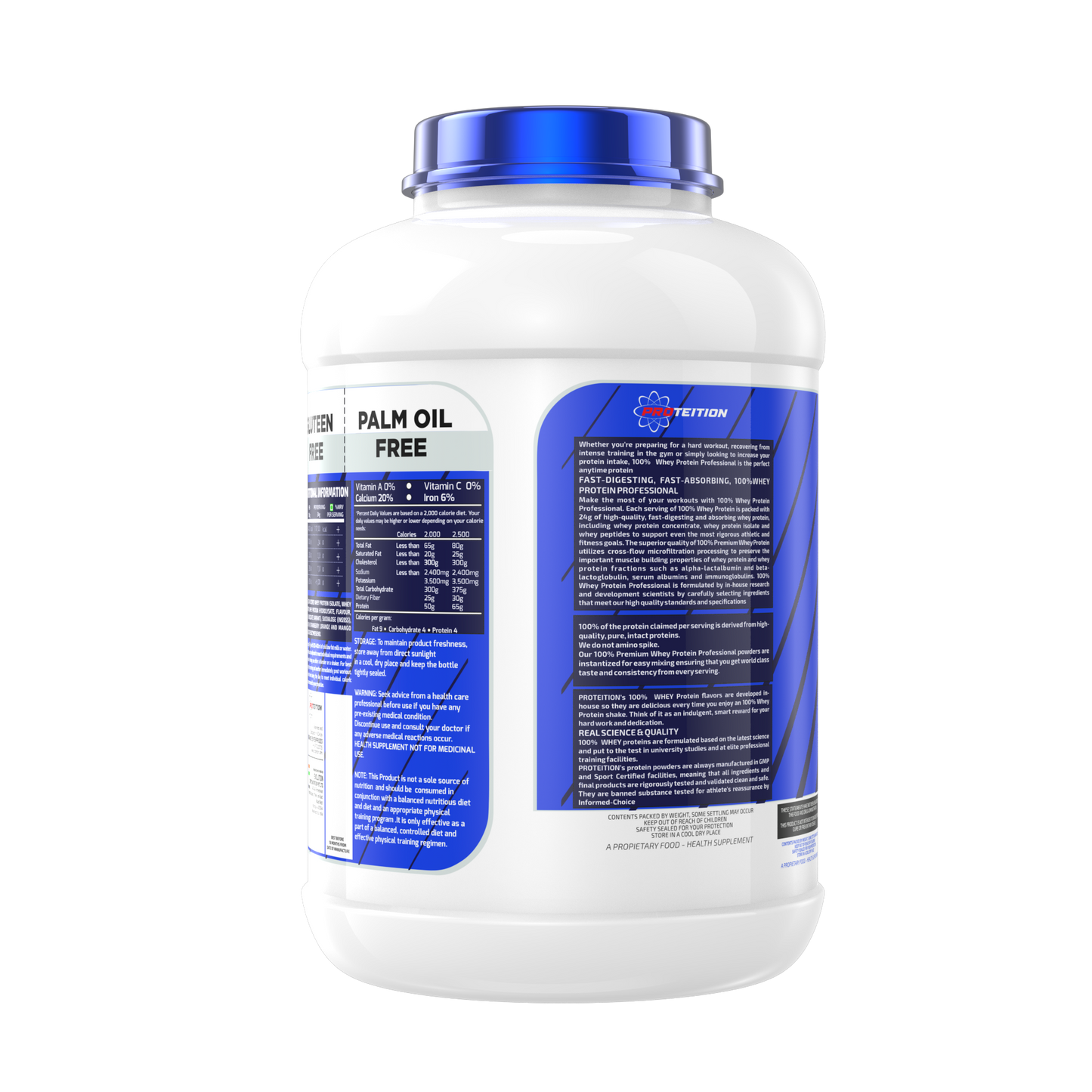 Proteition Elite 100% Whey Protein Professional with FREE SHAKER