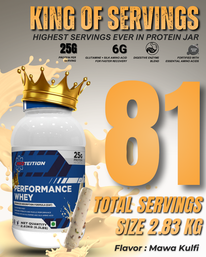 Performance Whey  | 81 Servings