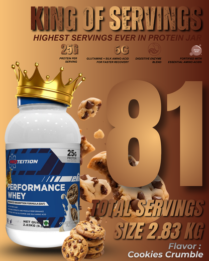 Performance Whey  | 81 Servings