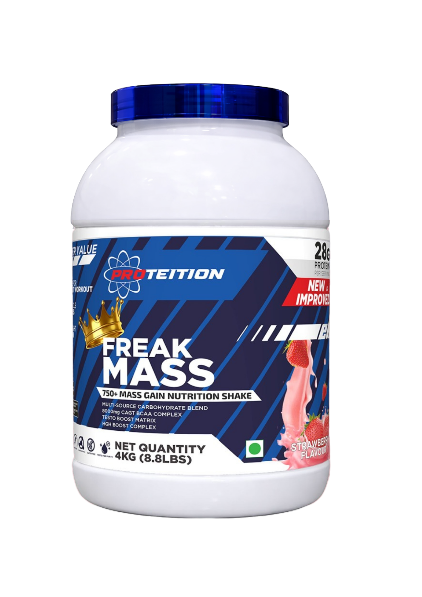 Freak Mass Gainer 4kg (8.8lbs) – Weight Gainer