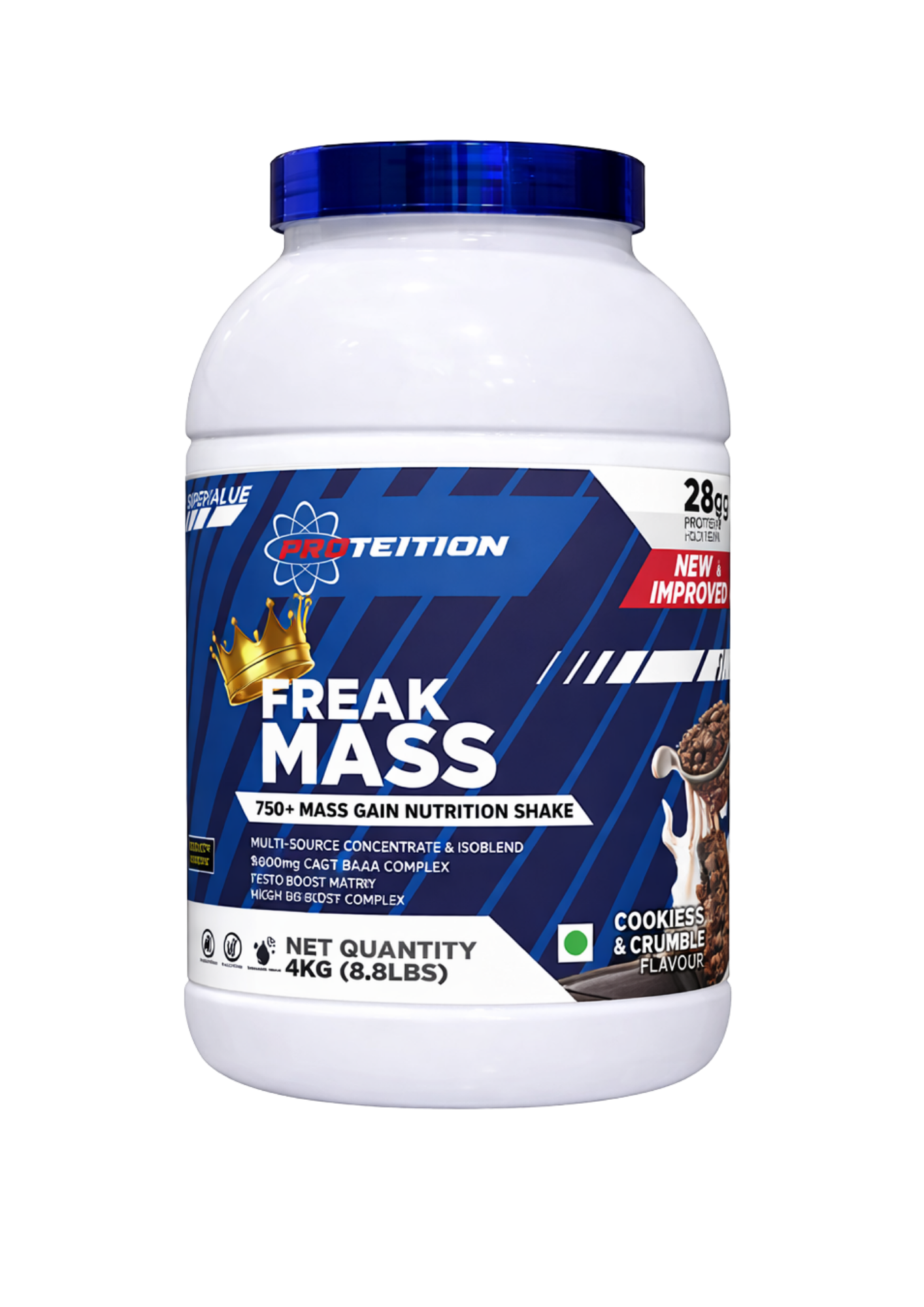 Freak Mass Gainer 4kg (8.8lbs) – Weight Gainer