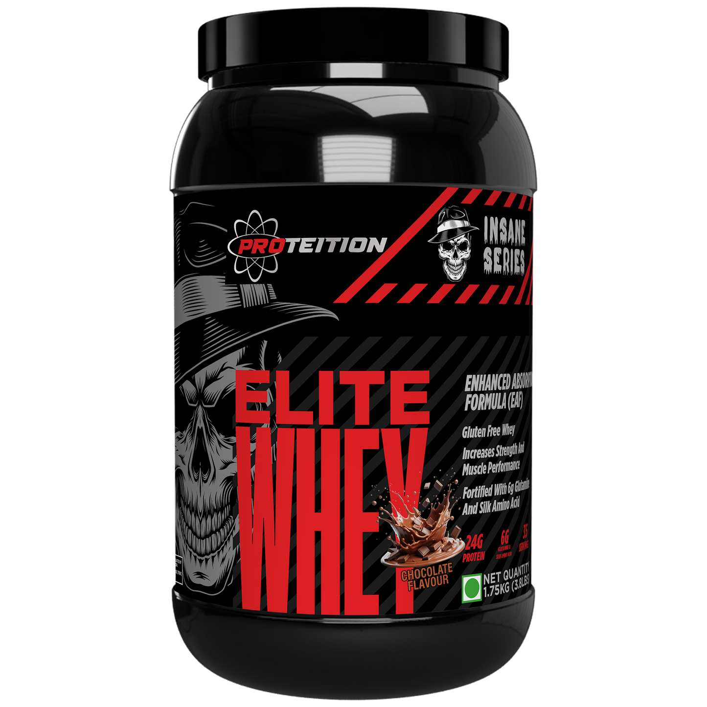 Elite Whey Protein 3.5kg – 24g Protein, EAF Enhanced Absorption