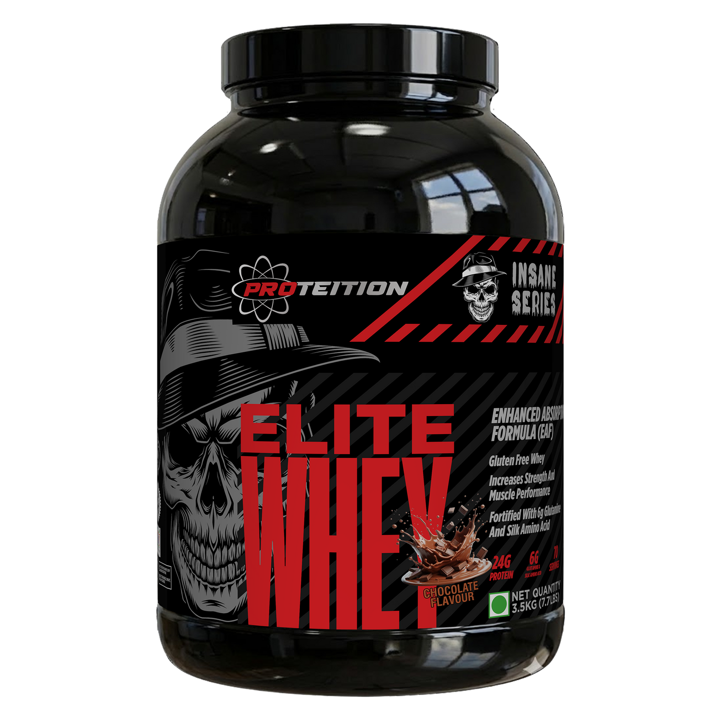 Elite Whey Protein 3.5kg – 24g Protein, EAF Enhanced Absorption