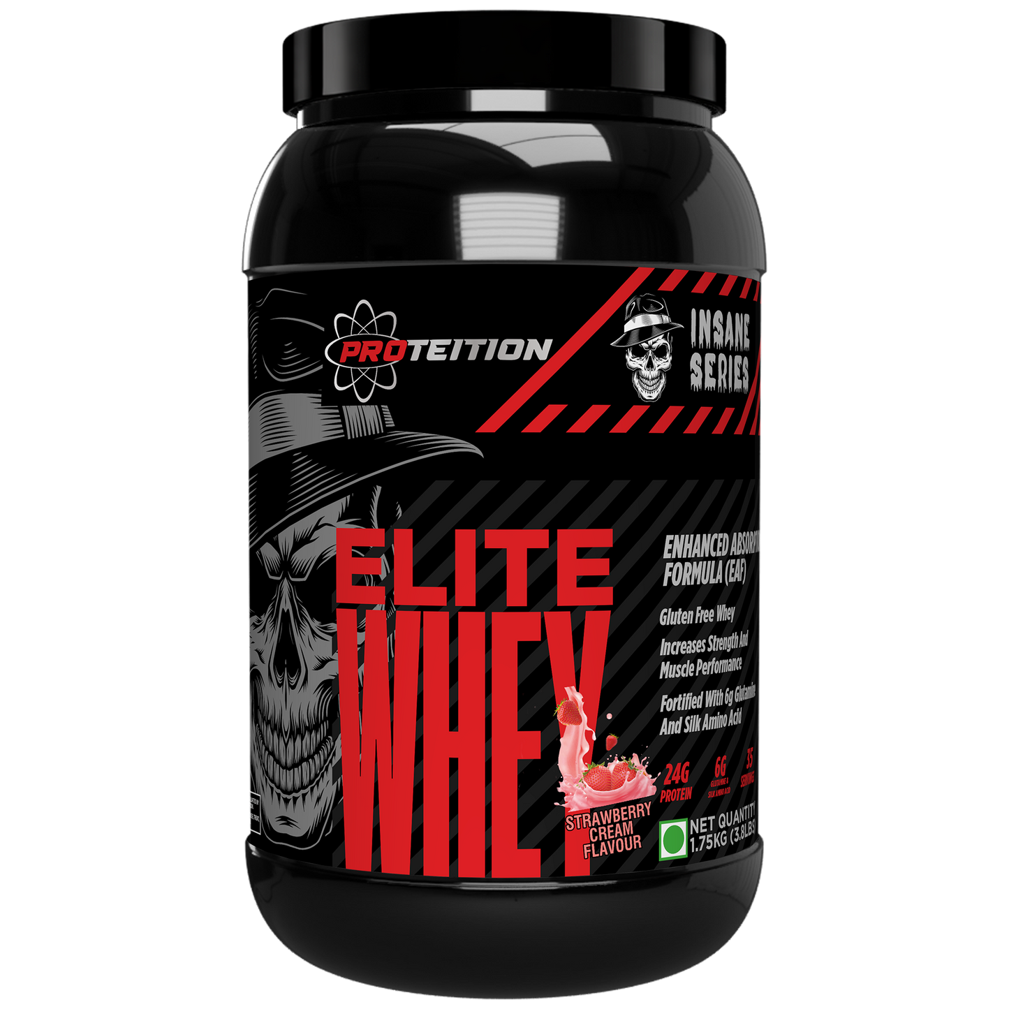 Elite Whey Protein 3.5kg – 24g Protein, EAF Enhanced Absorption