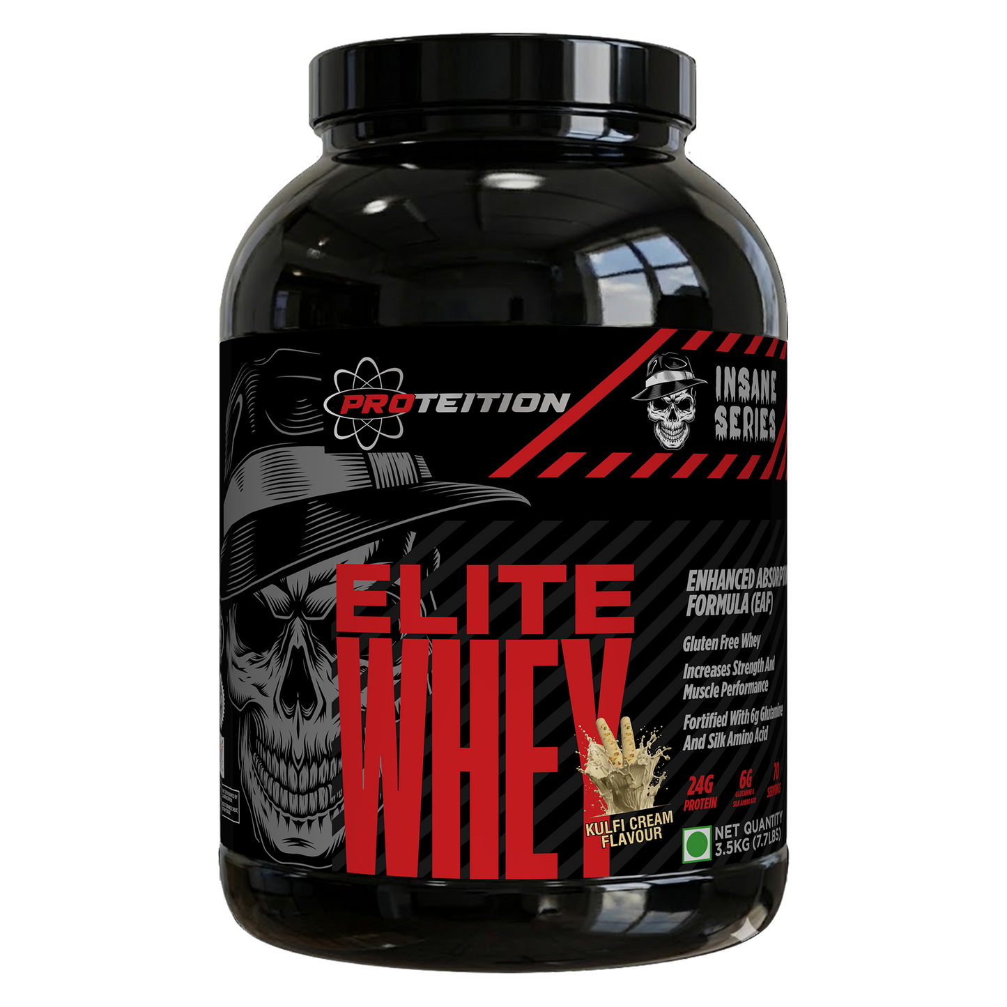 Elite Whey Protein 3.5kg – 24g Protein, EAF Enhanced Absorption