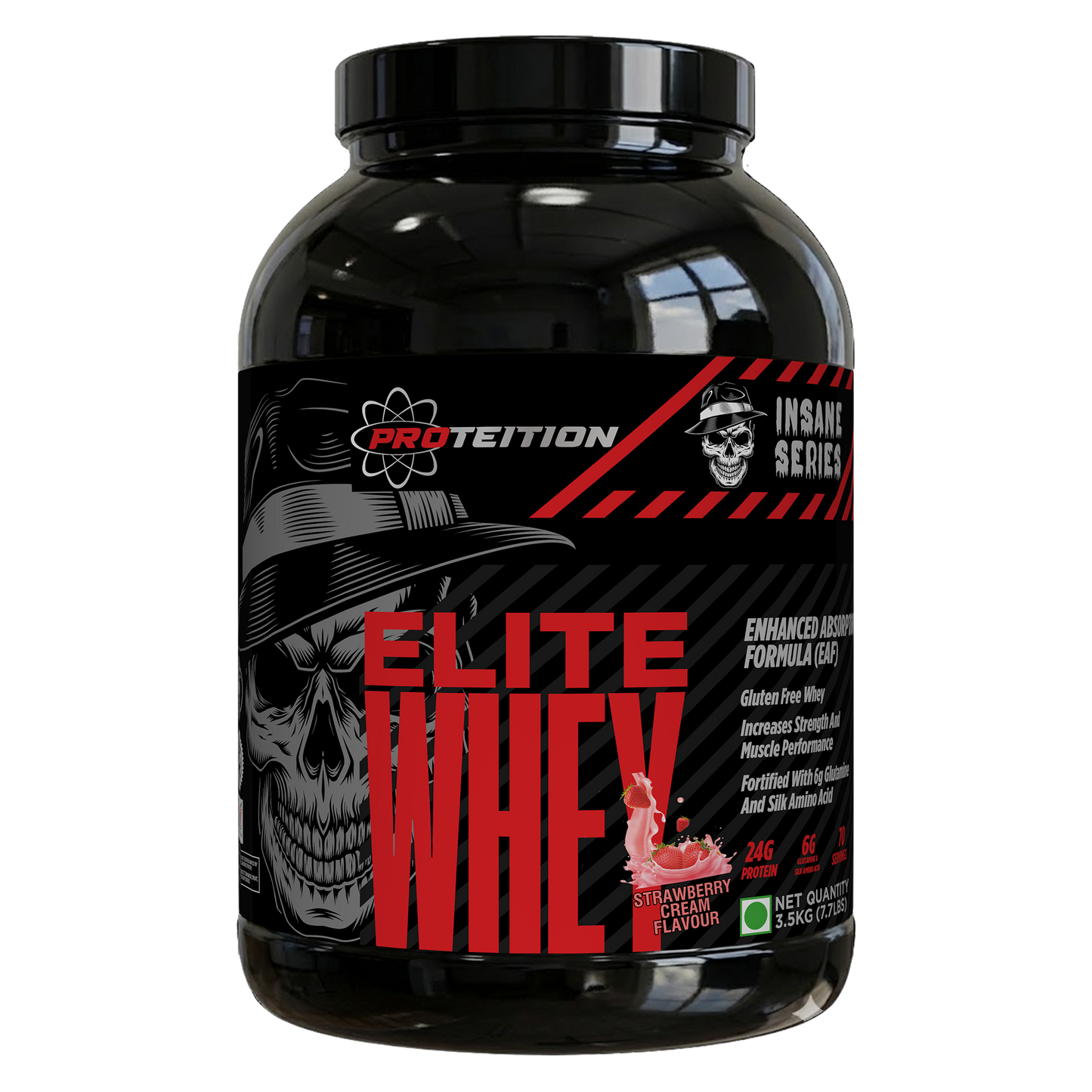 Elite Whey Protein 3.5kg – 24g Protein, EAF Enhanced Absorption