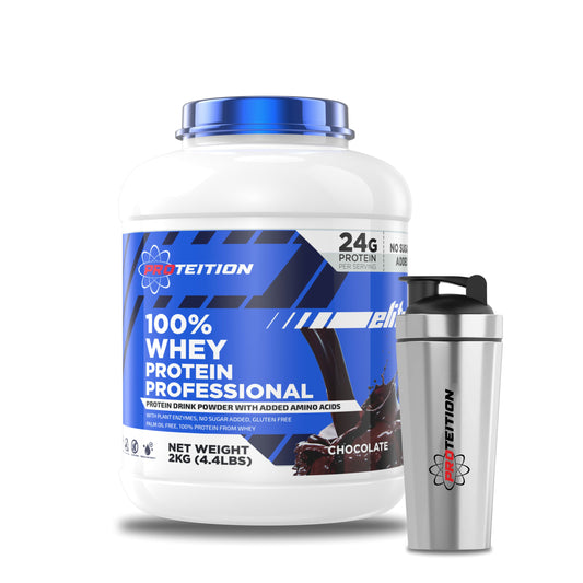 Proteition Elite 100% Whey Protein Professional with FREE SHAKER