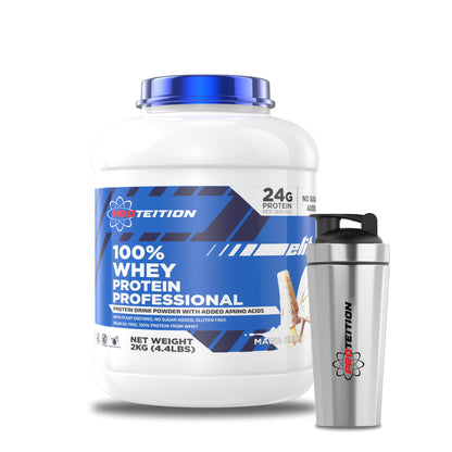 Proteition Elite 100% Whey Protein Professional with FREE SHAKER