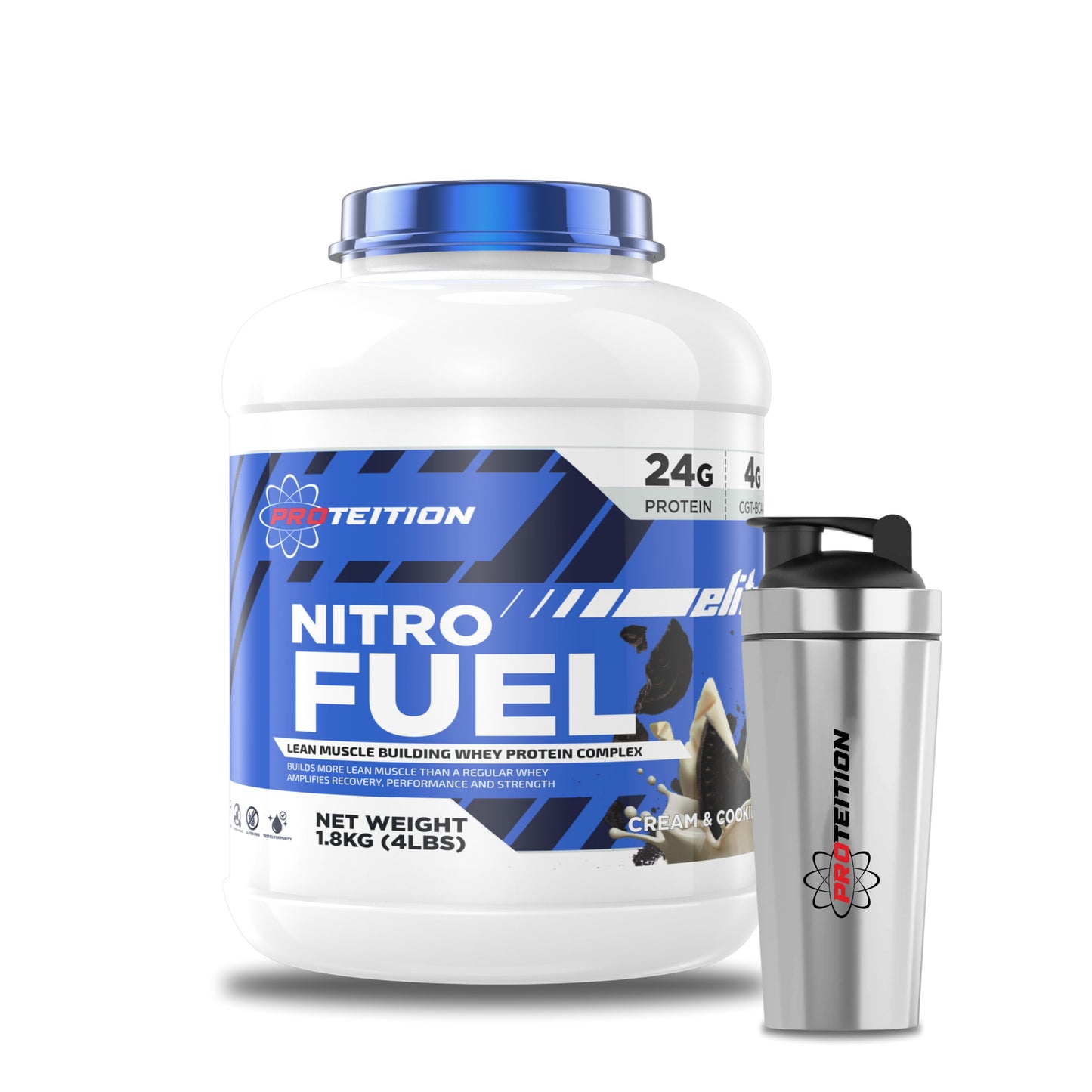 Proteition Elite Nitro Fuel with FREE SHAKER
