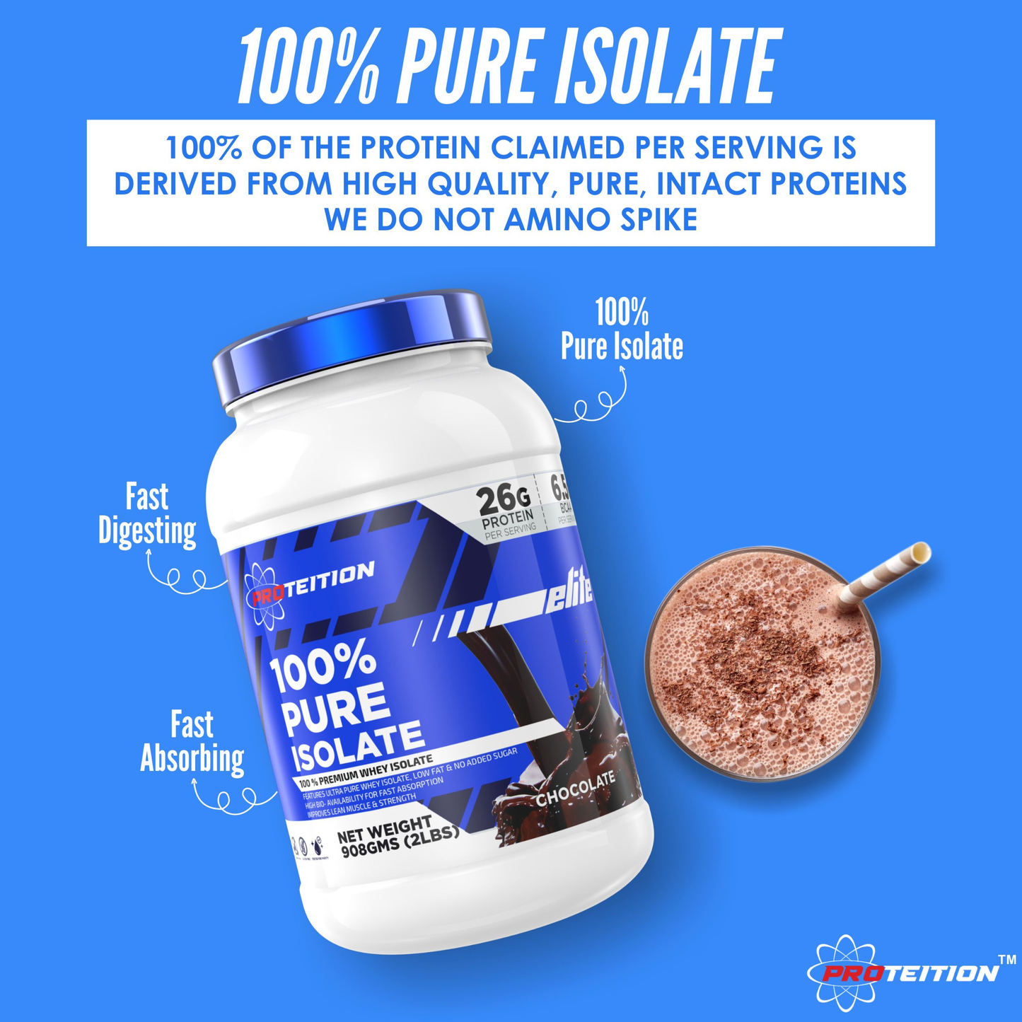 Proteition Elite 100% Pure Isolate