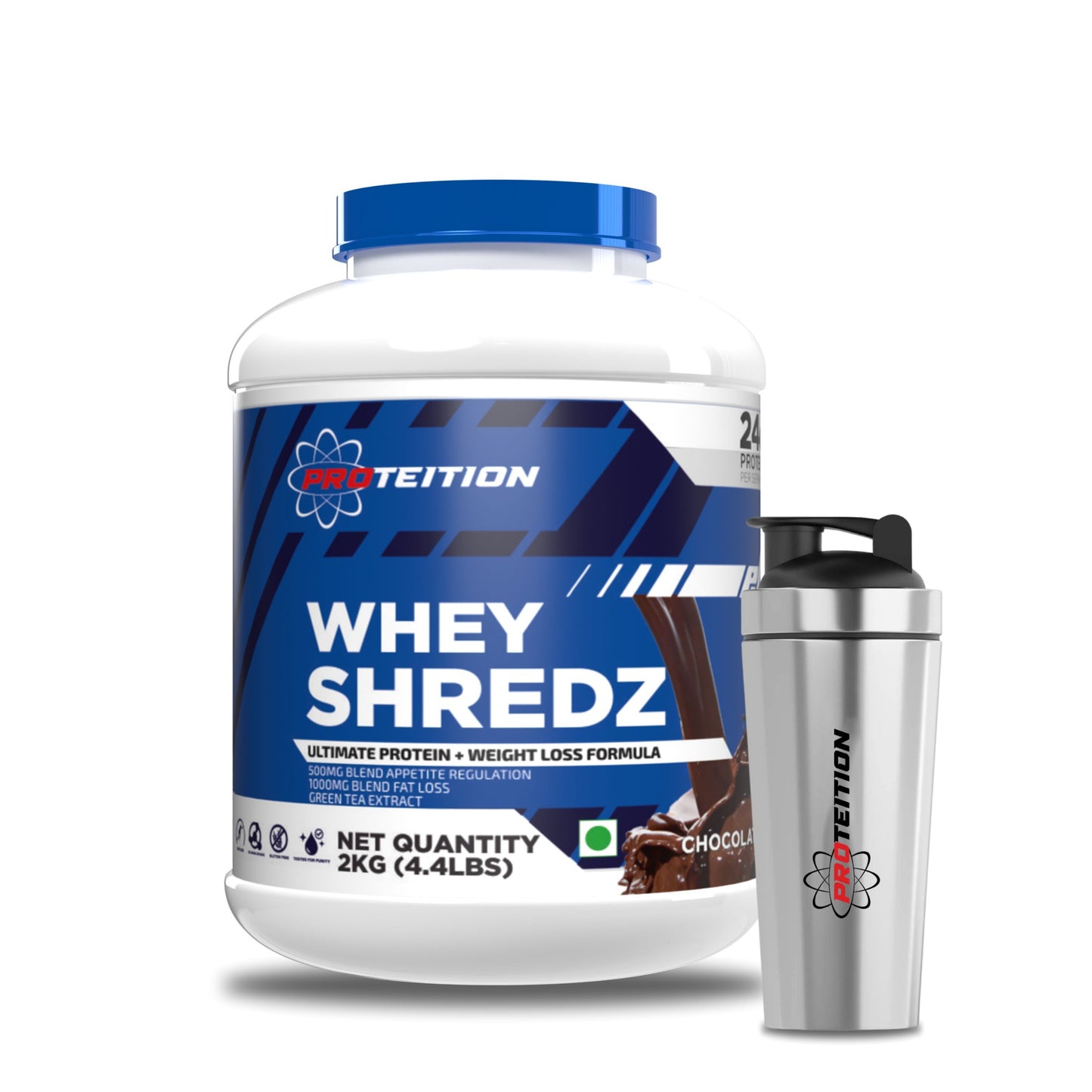 Proteition Elite Whey Shredz with FREE SHAKER