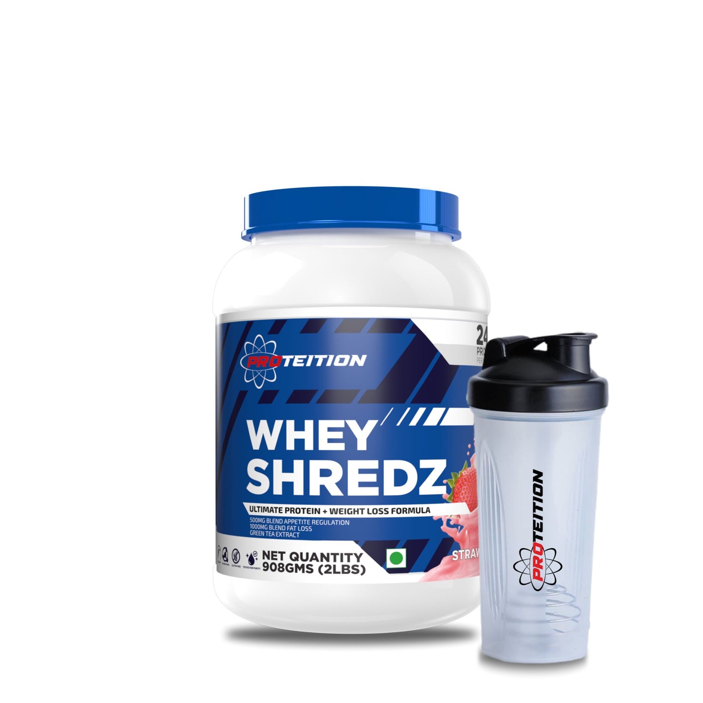 Proteition Elite Whey Shredz with FREE SHAKER