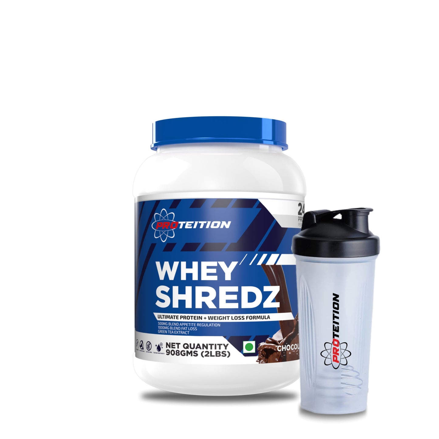 Proteition Elite Whey Shredz with FREE SHAKER